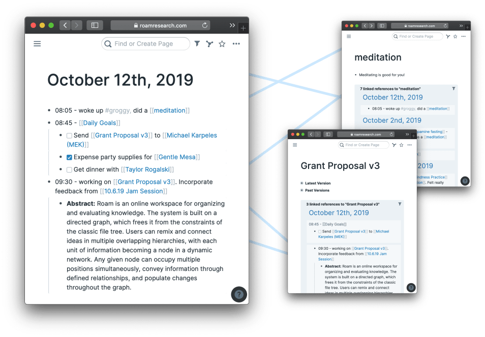 Roam Research A Note Taking Tool For Networked Thought